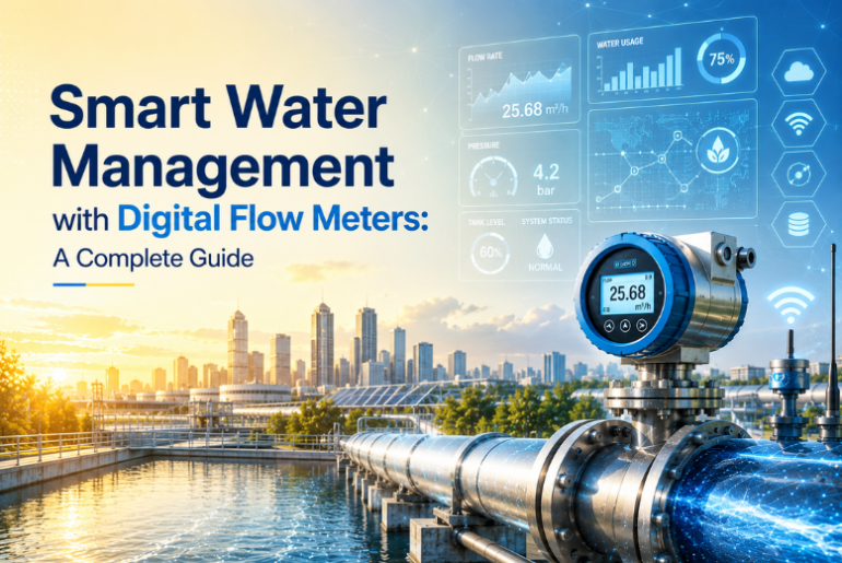 Digital flow meter
