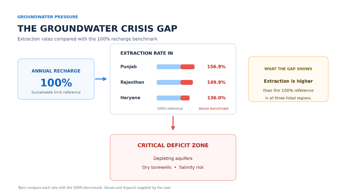 India Groundwater crisis